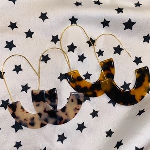 Acrylic Cheetah Earring Bundle